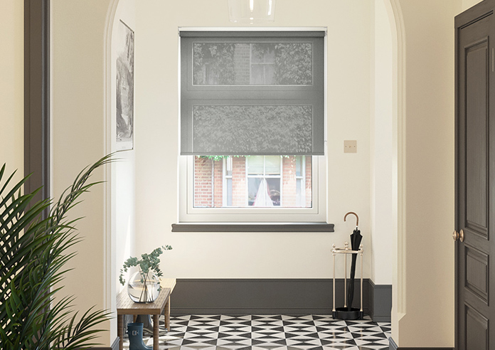 Pompeii Voile, Iron - Twist&Fit Roller Blind - Image 3
